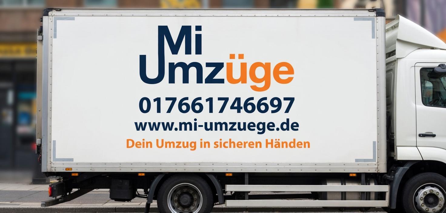 Mi Umzüge LKW im Einsatz