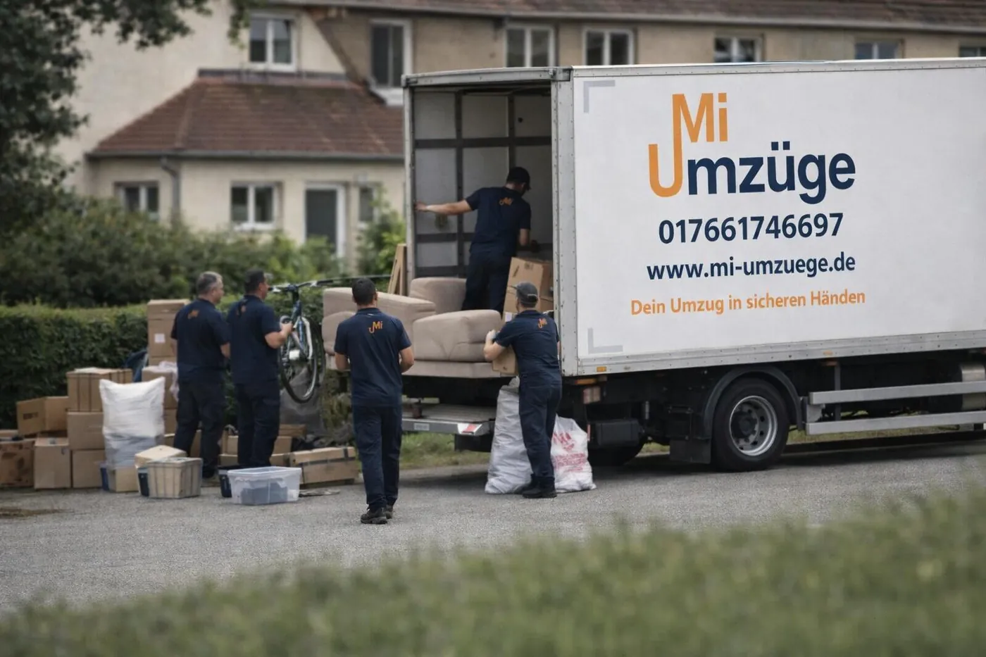 Mi Umzüge bei einem Fernumzug mit Fahrzeug