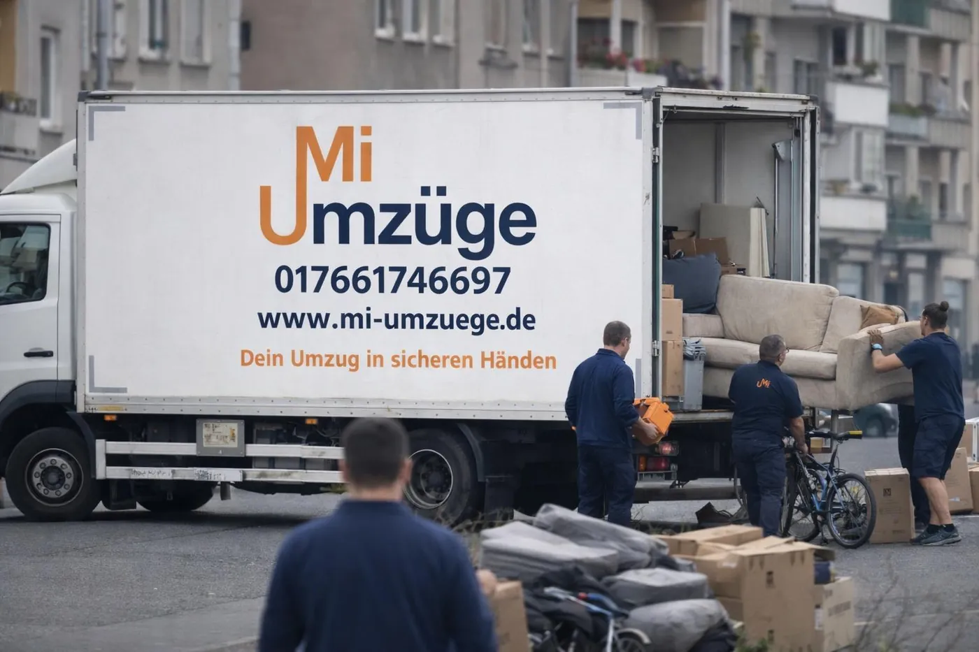 Mi Umzüge im Einsatz für einen Firmenumzug